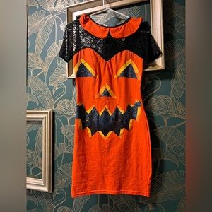 Eye candy pumpkin dress